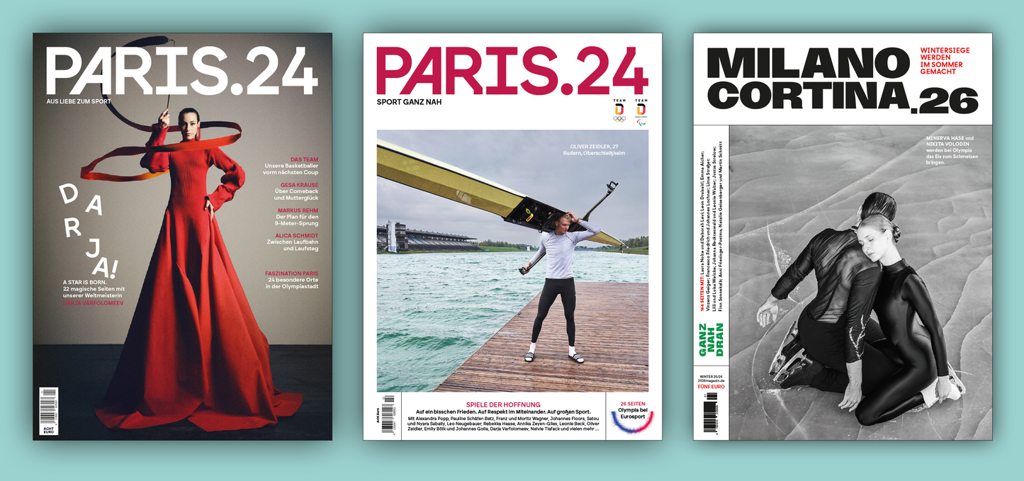 Ein Magazin-Dreier zu Olympia & Paralympics
