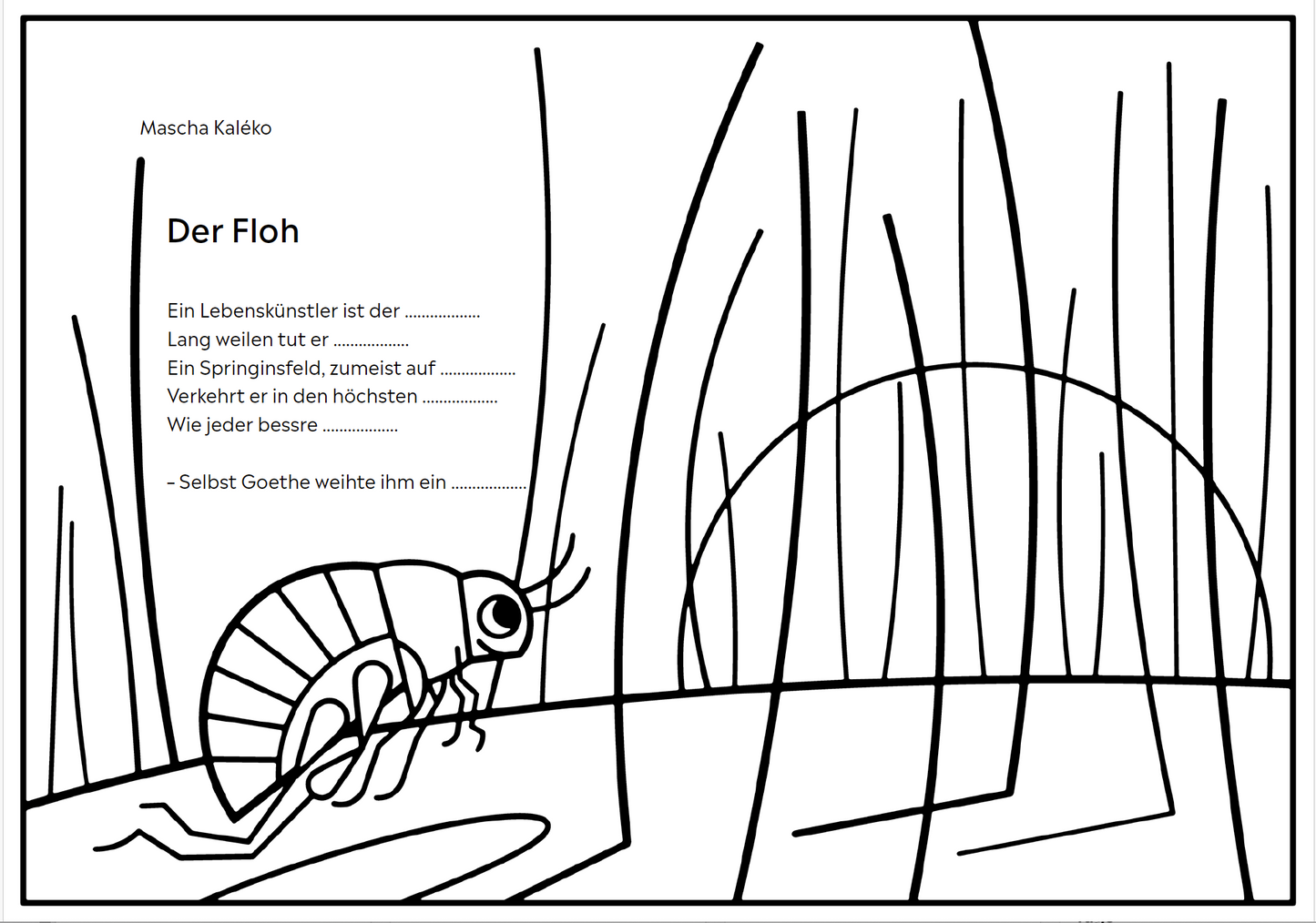 Gedichte ohne … Ende