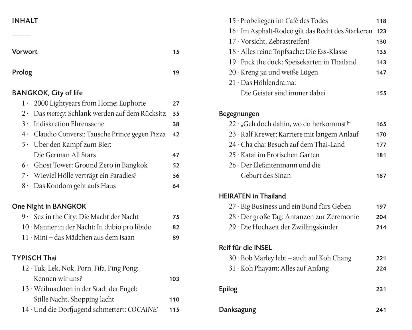 Thailand unter der Haut (Bernd Linnhoff)
