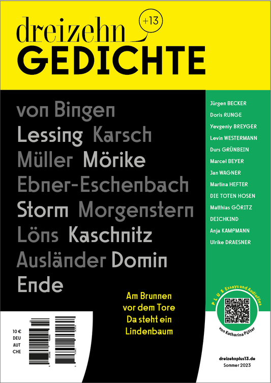 dreizehn +13 Gedichte (3) / Natur