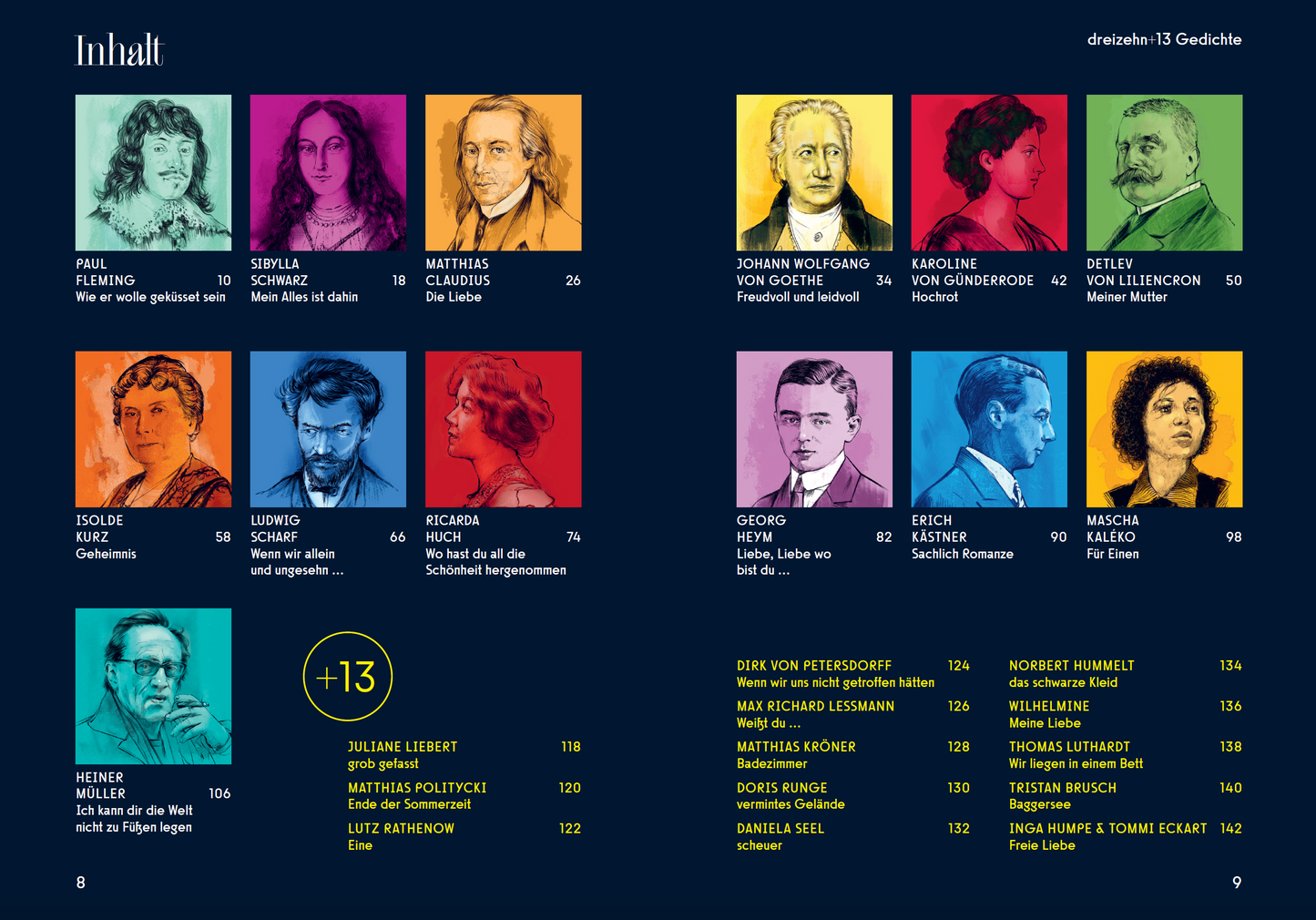 dreizehn +13 Gedichte (4) / Liebe