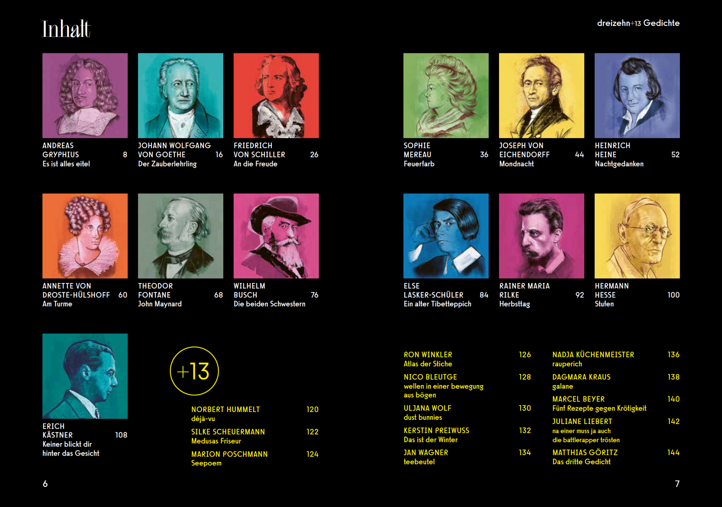 dreizehn +13 Gedichte (1) / Klassiker