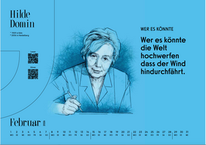 Lyrik13-Wandkalender 2026 // ab sofort vorbestellbar