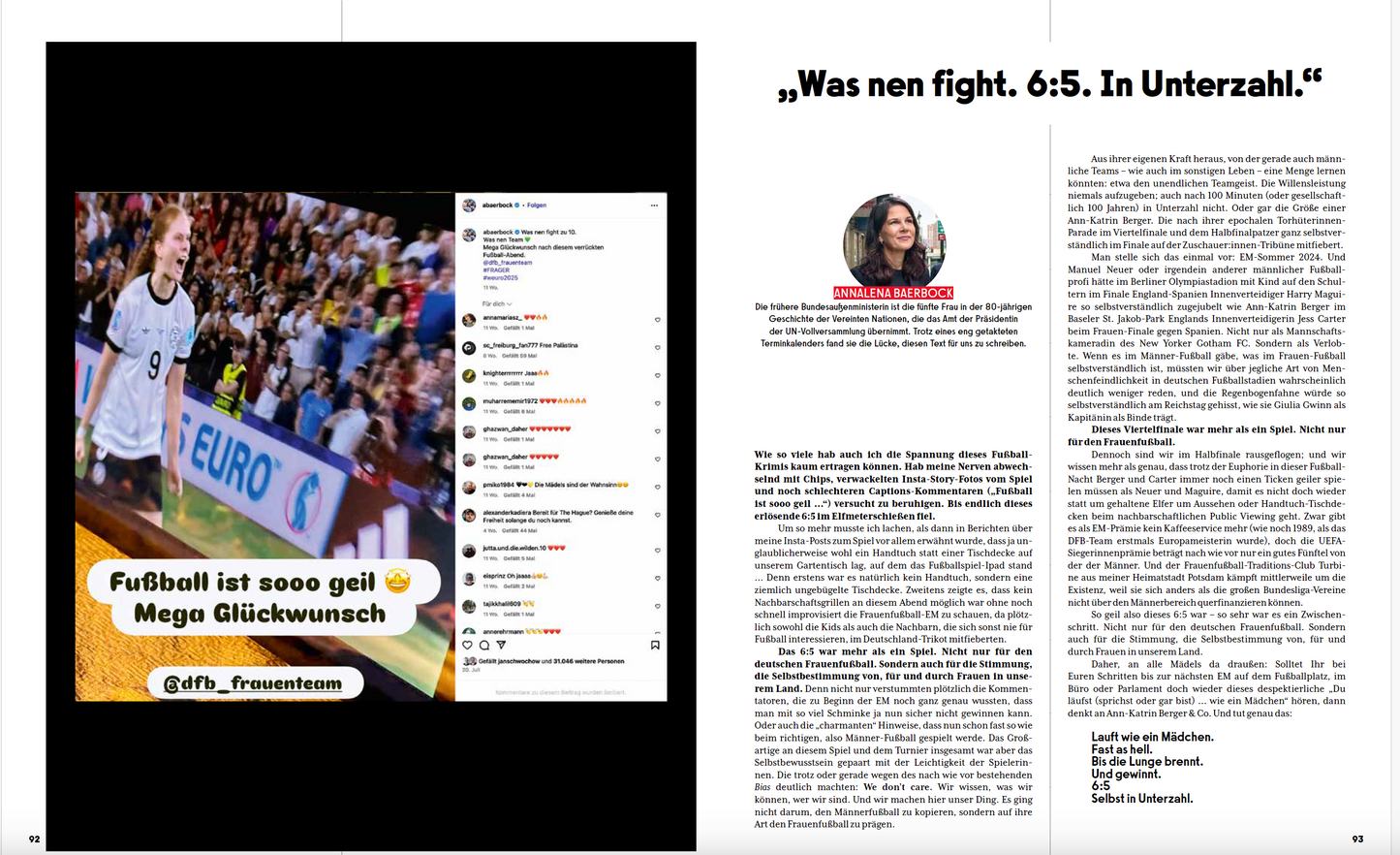 Mehr als ein Spiel: Frankreich – Deutschland (Frauen-EM 2025)