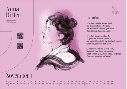 Rausverkauf! Lyrik13-Wandkalender für 10 Euro