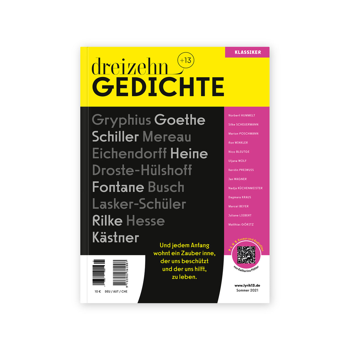 dreizehn +13 Gedichte (1) / Klassiker