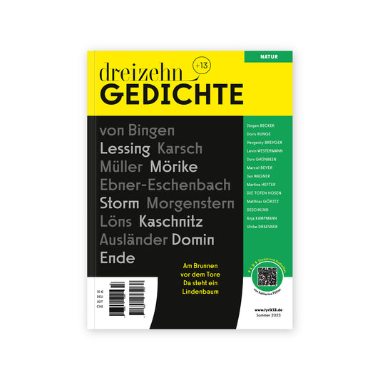 dreizehn +13 Gedichte (3) / Natur