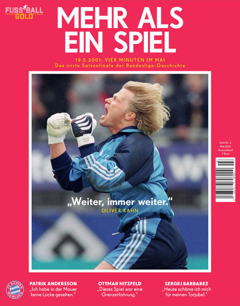 MEHR ALS EIN SPIEL: 19.05.2001 – 